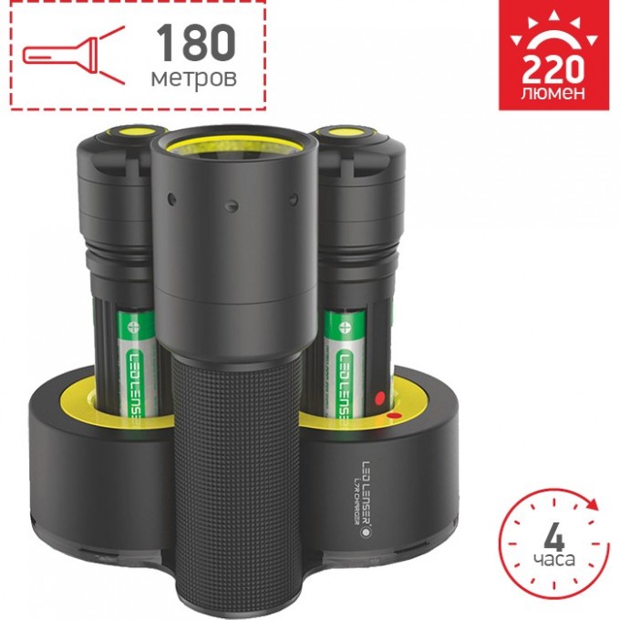 Аккумуляторный фонарь LED LENSER I7DR 5507-DR Аккумуляторный фонарь LED LENSER I7DR 5507-DR