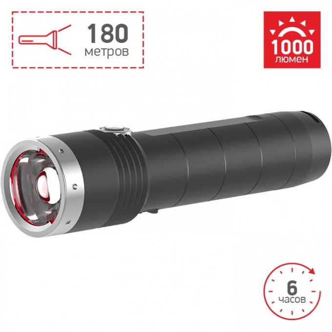 Аккумуляторный фонарь LED LENSER MT10 с аксессуарами 500925 Аккумуляторный фонарь LED LENSER MT10 с аксессуарами 500925
