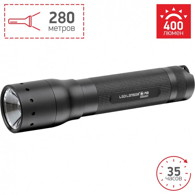 Фонарь повышенной яркости LED LENSER M8 8308 Фонарь повышенной яркости LED LENSER M8 8308
