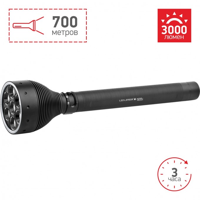 Фонарь повышенной яркости LED LENSER X21R.2 (пластиковый кейс) 9421-R Фонарь повышенной яркости LED LENSER X21R.2 (пластиковый кейс) 9421-R