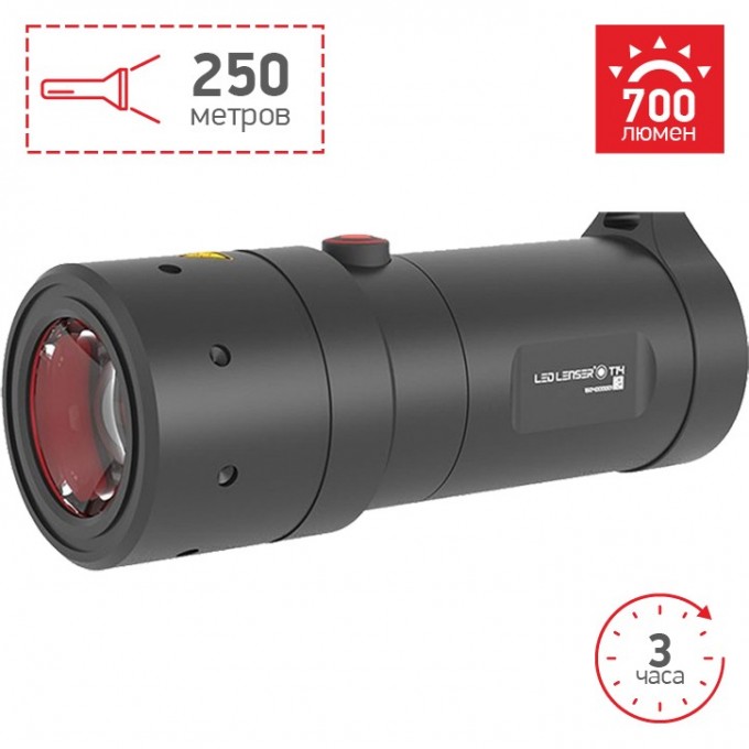 Фонарь профессиональный тактический LED LENSER T14 9814 Фонарь профессиональный тактический LED LENSER T14 9814