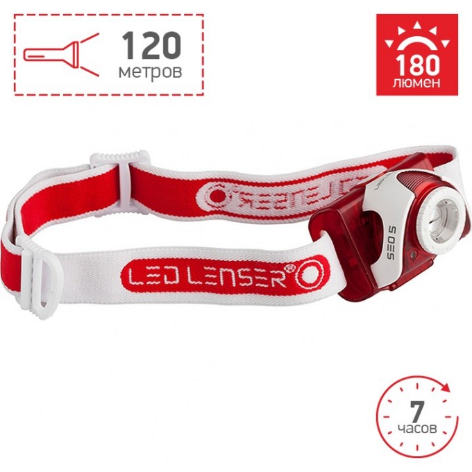 Налобный фонарь LED LENSER SEO5 6106 Налобный фонарь LED LENSER SEO5 6106