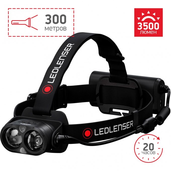 Налобный светодиодный фонарь LED LENSER H19R СORE 502124 Налобный светодиодный фонарь LED LENSER H19R СORE 502124