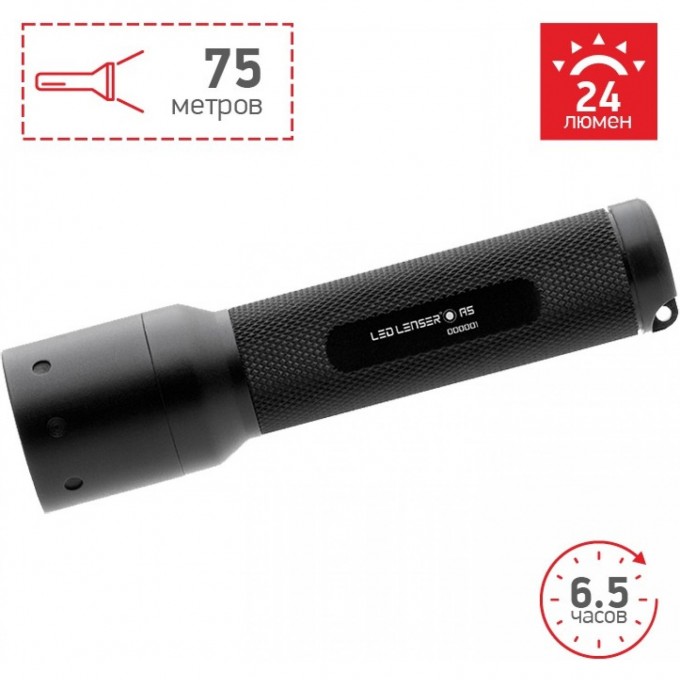 Светодиодный фонарь LED LENSER A5 7215 Светодиодный фонарь LED LENSER A5 7215