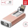 Светодиодный фонарь LED LENSER K6R серебристо-розовый 502578