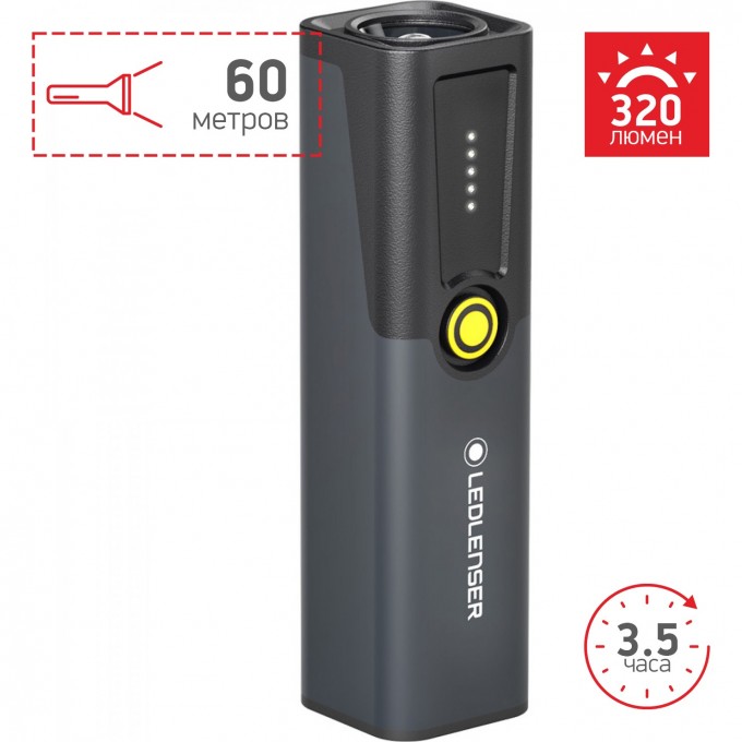 Cветодиодный фонарь LED LENSER IW3R 502173 Cветодиодный фонарь LED LENSER IW3R 502173