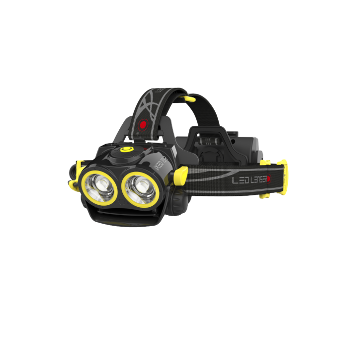 Cветодиодный налобный фонарь LED LENSER XEO 19R желтый 5619-R Cветодиодный налобный фонарь LED LENSER XEO 19R желтый 5619-R