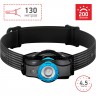 Налобный фонарь LED LENSER MH3 черно-голубой 502150