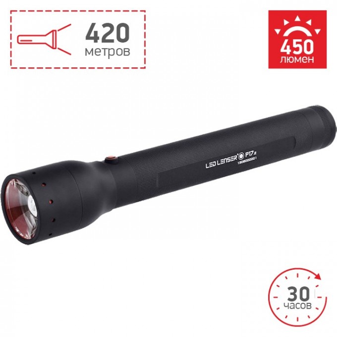 Фонарь профессиональный LED LENSER P17.2 9417 Фонарь профессиональный LED LENSER P17.2 9417